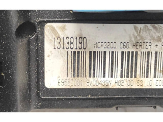 Блок управления климат-контролем 13138190   Opel Signum