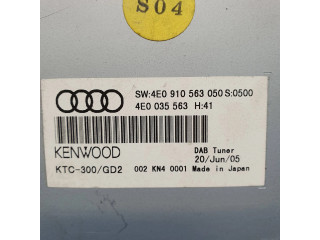 Блок управления 4E0910563, 4E0035563   Audi A6 S6 C6 4F