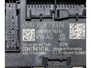 Блок управления дверью 4M0959793N   Audi A4 S4 B9 8W