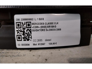 Подушка безопасности водителя 2308600002, 2308600002   Mercedes-Benz CLK A209 C209