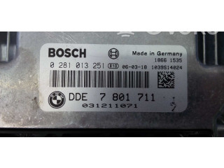 Řídící jednotka 7801711, 0281013251   BMW 1 E81 E87 2004