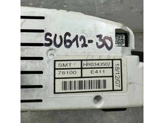 Přístrojová deska  Honda Civic 2005 HR0343502, 78100E411  