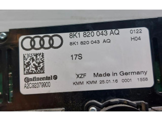 Блок управления климат-контролем 8K1820043AQ   Audi A5 Sportback 8TA