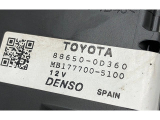 Блок управления 88650-0D360   Toyota Yaris