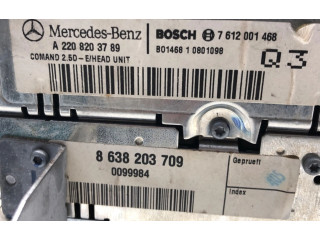 Турбина Радио/ проигрыватель CD/DVD / навигация Mercedes-Benz S W220  A2208203789         