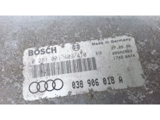 Блок управления двигателя 038906018A, 0281001409   Audi A3 S3 8L