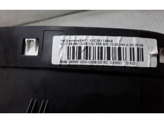 Přístrojová deska  Peugeot 407 2007 9658138580  