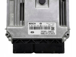 Блок управления двигателя 0281015672, 39101   KIA Picanto