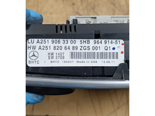 Блок управления климат-контролем A2519063300, A2518206489   Mercedes-Benz ML W164