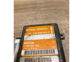 Блок подушек безопасности 8A0959655C, 0285001038   Audi A6 S6 C4 4A