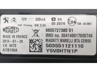 Řídící jednotka 9805727380, MODULOELECTRONICO   Peugeot 508 RXH 