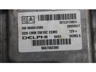 Комплект блоков управления 9667082380, 9666912580   Peugeot RCZ