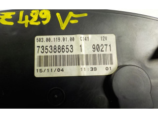 Přístrojová deska  Lancia Musa 2005 735397433, 735388653  