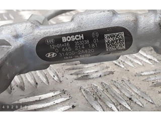 Vstřikovací lišta 314002a420, 0445214181   KIA Optima    D4FD 