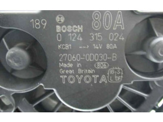 Генератор 270600D030B   Toyota Avensis T220      