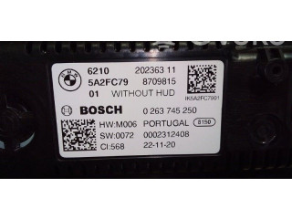 Přístrojová deska  BMW 3 G20 G21 2021 621020236311, 0263745250  