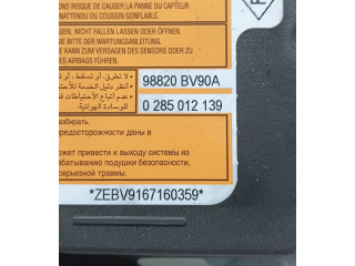 Блок подушек безопасности 98820BV90A, 0285012139   Nissan Juke I F15