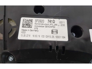 Панель приборов 5F0920741D, 5F0920741D   Seat Ateca       