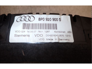Pojistková skříňka Спидометр (приборный щиток) 8P0920901D   Audi A3 S3 A3 Sportback 8P 2007