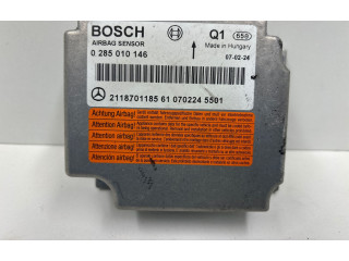 Блок подушек безопасности A2118701185, 0285010146   Mercedes-Benz CLS AMG C219