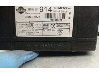 Pojistková skříňka Řídící jednotka BSM 285519F914, 5WK48542SIEMENS   Nissan Primera 2000