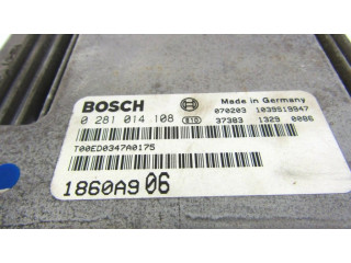 Řídící jednotka 1860A906, 0281014108   Mitsubishi Outlander 2007