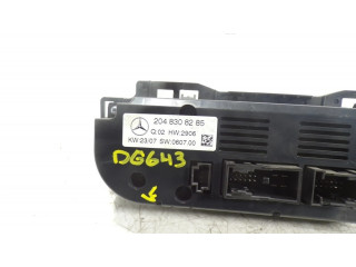 Блок управления климат-контролем A2048309385, 2048308285   Mercedes-Benz CLK AMG A208 C208