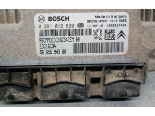 Блок управления двигателя 9665594380, 9665594380   Citroen Berlingo