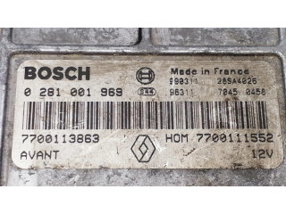 Řídící jednotka 0281001969, 7700113863   Renault Megane I 2000