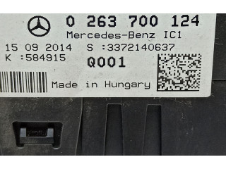 Přístrojová deska  Mercedes-Benz A W176 2014 A1769008901, 0263700124  