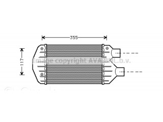 Интеркулер  46440215   Fiat Multipla 