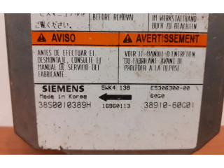 Блок подушек безопасности 3891060G01, 5579   Suzuki Baleno EG