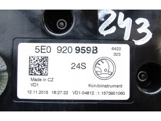 Přístrojová deska  Skoda Octavia Mk3 (5E) 2014 5E0920959B  