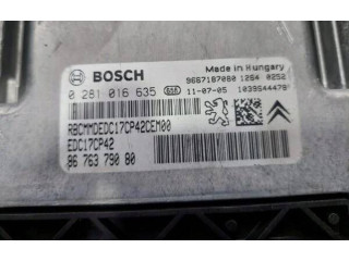 Řídící jednotka 0281016635, 9676379080   Peugeot 508 2011