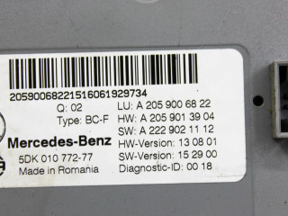 Блок комфорта A2059006822   Mercedes-Benz C W205   