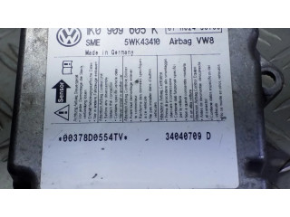 Блок подушек безопасности 1K0909605K, 5WK43410   Audi A4 S4 B7 8E 8H