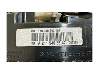 Панель приборов A2115405547, 110080292003   Mercedes-Benz E W211       