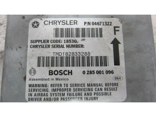 Блок подушек безопасности 0285001096   Chrysler Stratus