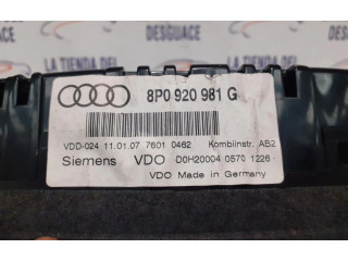 Přístrojová deska  Audi A3 S3 A3 Sportback 8P    