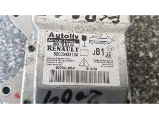 Блок подушек безопасности 8200343319A   Renault Espace III