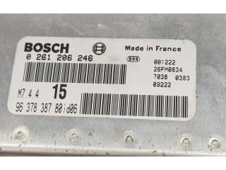 Řídící jednotka 9637838780, 9637838780   Peugeot 106 2001