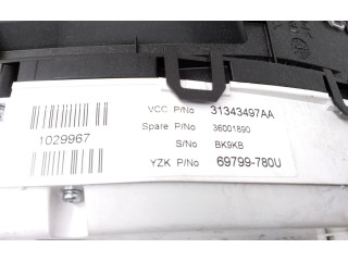 Přístrojová deska  Volvo V60 2012 31343497, 36001890  
