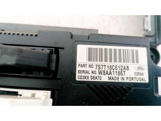 Блок управления климат-контролем 7S7T18C612AB, W8AA11867   Ford S-MAX