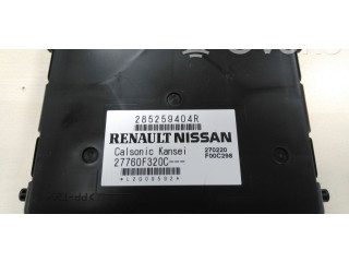 Блок управления кондиционером 285259404R   Renault Zoe