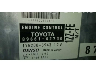 Řídící jednotka 1752005943, 8966142730   Toyota RAV 4 (XA10) 2002