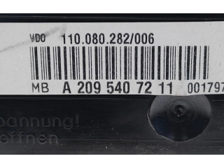 Přístrojová deska  Mercedes-Benz CLK AMG A208 C208 2005 A2095407211  