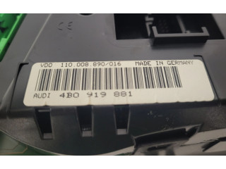 Přístrojová deska  Audi A6 S6 C5 4B 1999 G750669H, 4B0919881  