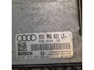 Блок управления двигателя 03G906021LS, 1039S17176   Audi A3 S3 8P