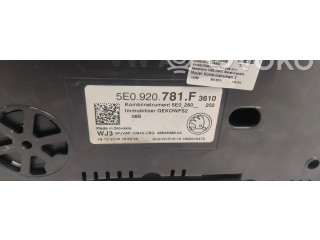 Přístrojová deska  Skoda Octavia Mk3 (5E) 2017 5E0920781F, GEK0WFS2  