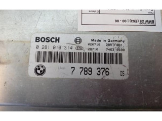 Řídící jednotka 0281010314, 28RTF091   BMW X5 E53 2002